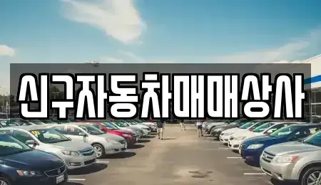 울산 동구 동부동 중고차 전문 신구자동차매매상사