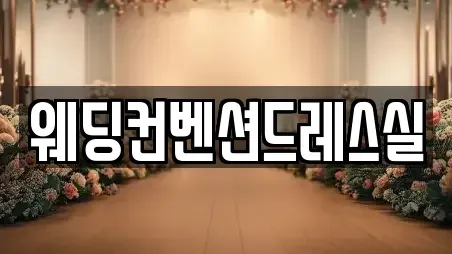 웨딩컨벤션드레스실