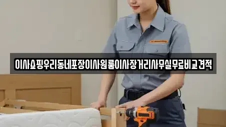 이사쇼핑우리동네포장이사원룸이사장거리사무실무료비교견적