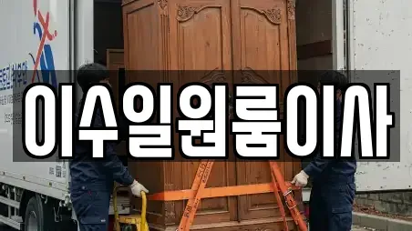이수일원룸이사