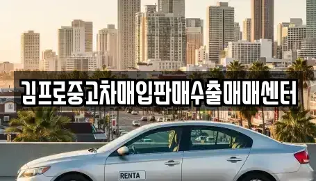 인천 강화군 강화읍 중고차매입 전문 김프로중고차매입판매수출매매센터