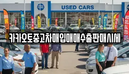인천 남동구 도림동 중고차매입 전문 카카오토중고차매입매매수출판매시세