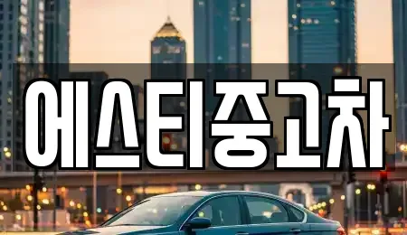 인천 연수구 중고차 전문 에스티중고차