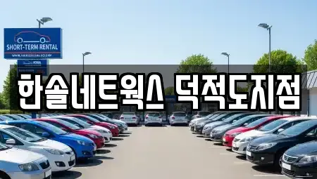 인천광역시 옹진군 자월면 렌트카 전문 한솔네트웍스 덕적도지점