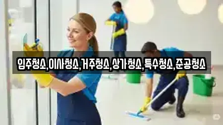 입주청소,이사청소,거주청소,상가청소,특수청소,준공청소