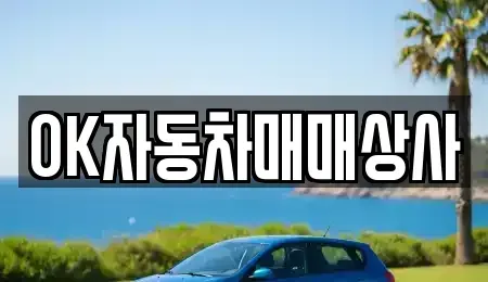 전남 광양시 진상면 중고차매매 전문 OK자동차매매상사