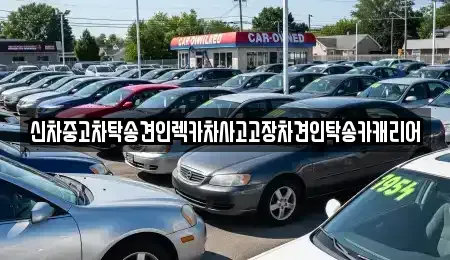 전남 담양군 가사문학면 중고차 전문 신차중고차탁송견인렉카차사고고장차견인탁송카캐리어