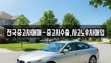 전남 목포시 영해동1가 중고차 전문 전국중고차매매-중고차수출,사고노후차매입
