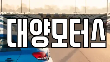 전남 보성군 회천면 중고차매매 전문 대양모터스