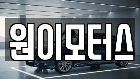 전남 순천시 서면 중고차매매 전문 원이모터스