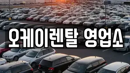 전남 장성군 황룡면 렌트카 전문 오케이렌탈 영업소