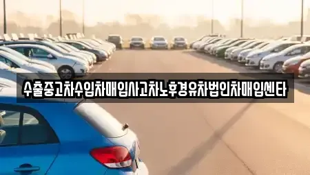 전남 장성군 황룡면 중고차매입 전문 수출중고차수입차매입사고차노후경유차법인차매입센타