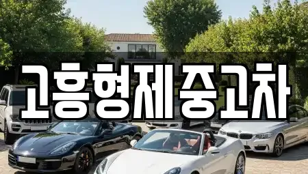 전라남도 고흥군 고흥읍 중고차매매 전문 고흥형제중고차