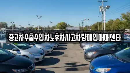 전라남도 광양시 광양읍 중고차매입 전문 중고차수출수입차노후차사고차량매입매매센타