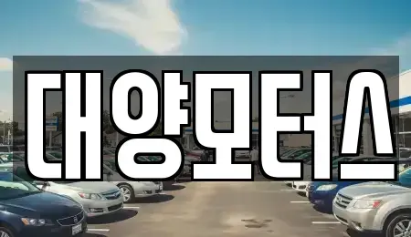 전라남도 여수시 충무동 중고차 전문 대양모터스