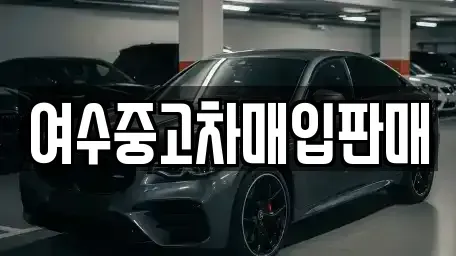 전라남도 여수시 충무동 중고차 전문 여수중고차매입판매