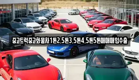 전북 군산시 신풍동 중고차매매 전문 중고트럭중고화물차1톤2.5톤3.5톤4.5톤5톤매매매입수출