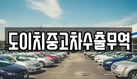 전북 무주군 중고차 전문 도이치중고차수출무역