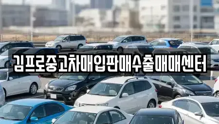 전북 부안군 계화면 중고차매매 전문 김프로중고차매입판매수출매매센터