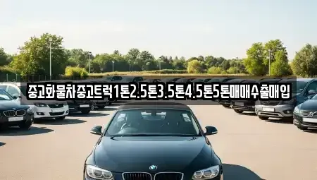 전북특별자치도 군산시 죽성동 중고차 전문 중고화물차중고트럭1톤2.5톤3.5톤4.5톤5톤매매수출매입