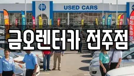 전북특별자치도 전주시 완산구 삼천동3가 장기렌트카 전문 금오렌터카 전주점