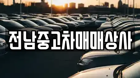 전북특별자치도 전주시 완산구 중앙동4가 중고차매매 전문 전남중고차매매상사