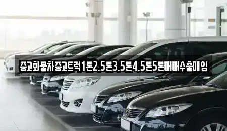 전북특별자치도 전주시 완산구 중앙동4가 중고차매입 전문 중고화물차중고트럭1톤2.5톤3.5톤4.5톤5톤매매수출매입