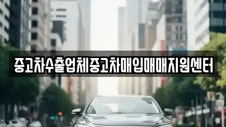 전북특별자치도 정읍시 장명동 중고차매입 전문 중고차수출업체중고차매입매매지원센터
