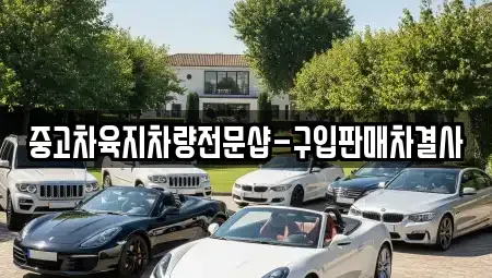 제주 서귀포시 안덕면 중고차 전문 중고차육지차량전문샵-구입판매차결사
