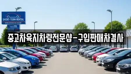 제주 제주시 삼양이동 중고차매매 전문 중고차육지차량전문샵-구입판매차결사