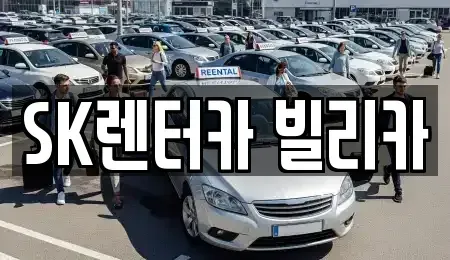 제주 제주시 용담이동 렌트카 전문 SK렌터카 빌리카