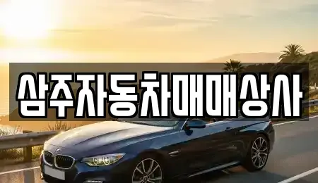 제주 제주시 이호이동 중고차 전문 삼주자동차매매상사