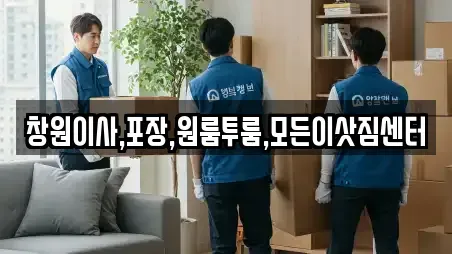 창원이사,포장,원룸투룸,모든이삿짐센터
