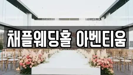 채플웨딩홀 아벤티움