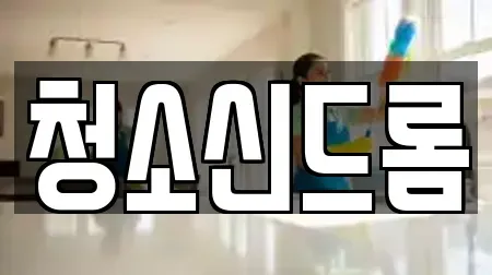 청소신드롬