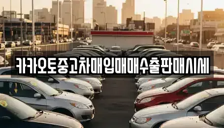 충남 공주시 유구읍 중고차매매 전문 카카오토중고차매입매매수출판매시세