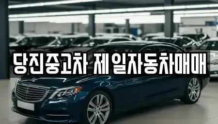 충남 당진시 고대면 중고차매매 전문 당진중고차 제일자동차매매