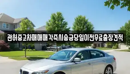 충남 당진시 합덕읍 중고차 전문 관허중고차매매매각즉시송금당일이전무료출장견적