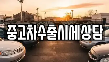충남 아산시 법곡동 중고차매매 전문 중고차수출시세상담