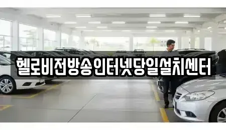 충남 예산군 신양면 중고차 전문 헬로비전방송인터넷당일설치센터