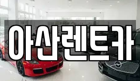 충남 천안시 서북구 백석동 렌트카 전문 아산렌트카