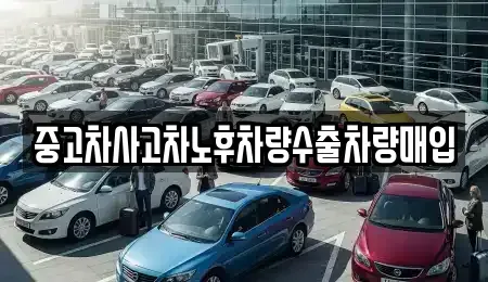 충북 단양군 적성면 중고차매입 전문 중고차사고차노후차량수출차량매입