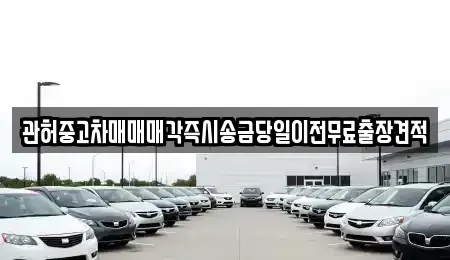 충북 청주시 상당구 산성동 중고차 전문 관허중고차매매매각즉시송금당일이전무료출장견적