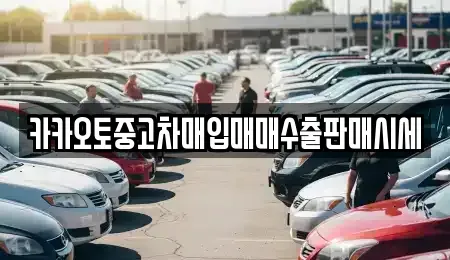 충북 청주시 상당구 탑동 중고차매입 전문 카카오토중고차매입매매수출판매시세