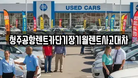 충북 청주시 청원구 사천동 단기렌트카 전문 청주공항렌트카단기장기월렌트사고대차
