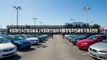 충북 청주시 청원구 오동동 중고차 전문 커피머신수리업소용중고커피머신설치카페창업추천제빙기청소전문