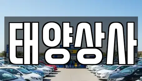 충북 청주시 청원구 주중동 중고차매입 전문 태양상사