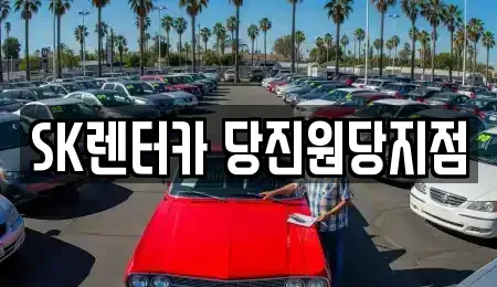 충청남도 당진시 원당동 렌트카 전문 SK렌터카 당진원당지점