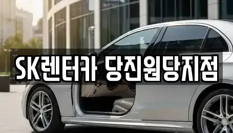 충청남도 당진시 장기렌트카 전문 SK렌터카 당진원당지점