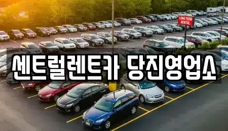 충청남도 당진시 장기렌트카 전문 센트럴렌트카 당진영업소